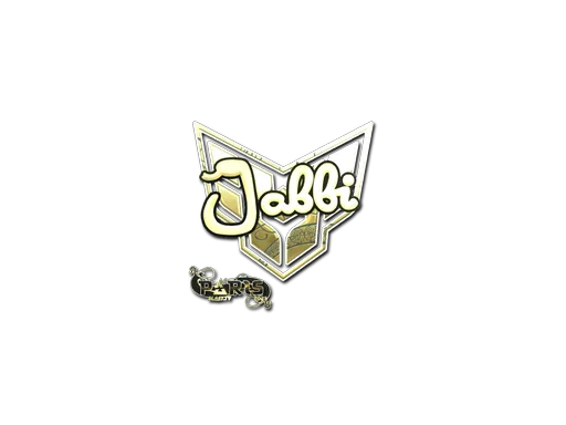 Sticker | jabbi (Gold) | Paris 2023