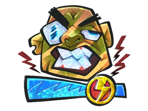 Sticker | Overloaded (Glitter)