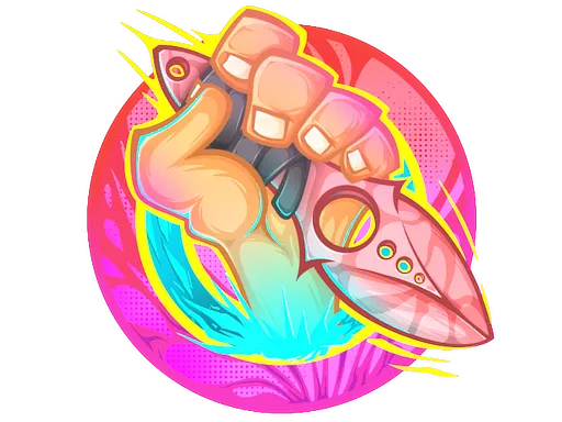 Sticker | Skelly Stabby