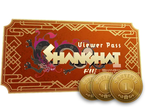 Shanghai 2024 Viewer Pass + 3 Souvenir Tokens