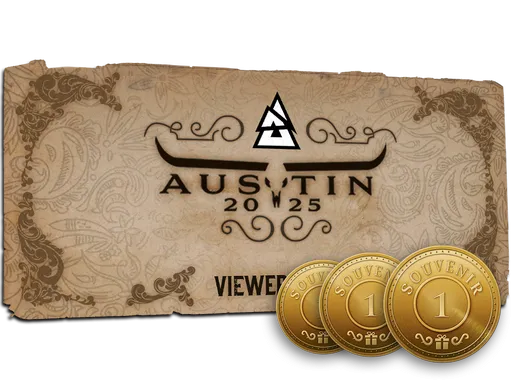 Austin 2025 Viewer Pass + 3 Souvenir Tokens