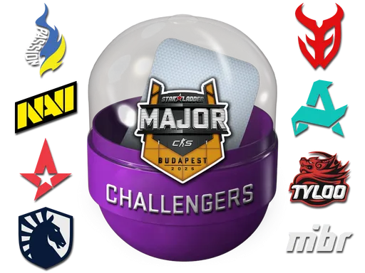 Budapest 2025 Challengers Sticker Capsule