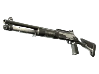 StatTrak™ XM1014 | Black Tie (Battle-Scarred)