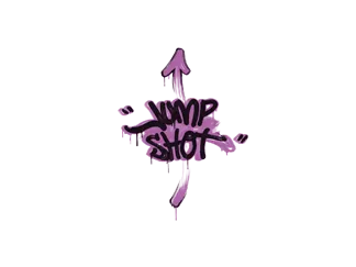 Sealed Graffiti | Jump Shot (Bazooka Pink)