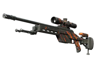 StatTrak™ SSG 08 | Slashed (Well-Worn)