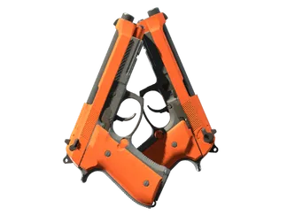 Dual Berettas | Demolition (Well-Worn)