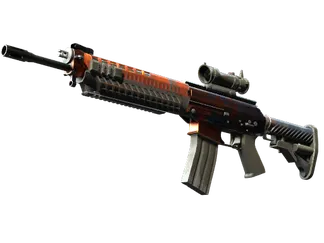 SG 553 | Danger Close (Field-Tested)