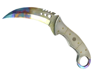 ★ Talon Knife | Case Hardened (Well-Worn)