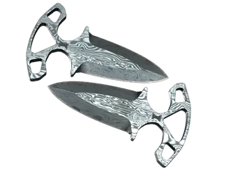 ★ Shadow Daggers | Damascus Steel (Battle-Scarred)