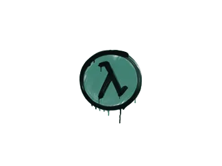 Sealed Graffiti | Lambda (Frog Green)