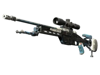 StatTrak™ SSG 08 | Ghost Crusader (Battle-Scarred)