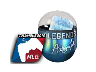Autograph Capsule | Legends (Foil) | MLG Columbus 2016