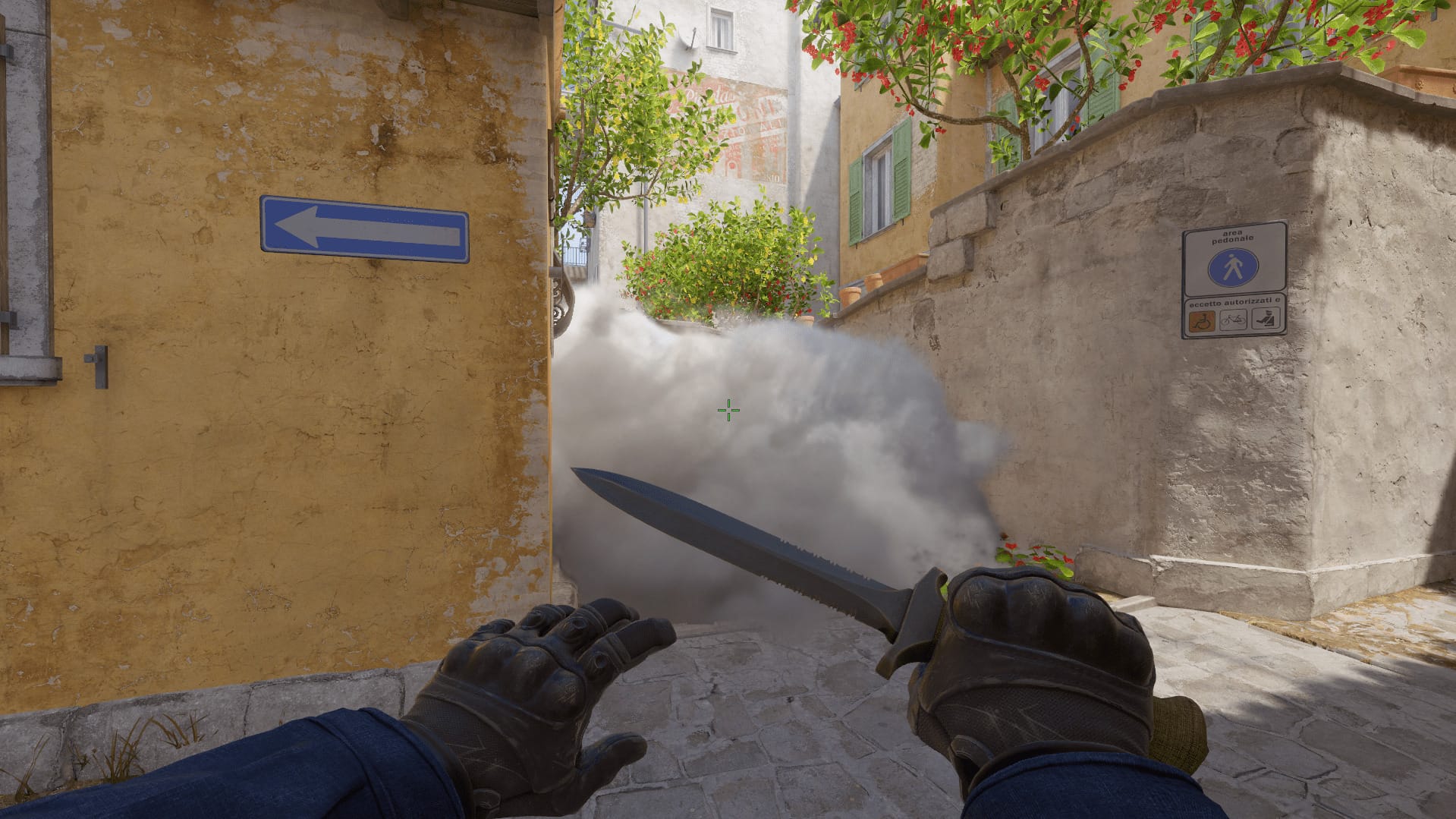 Смок с CT спавна в T рампу