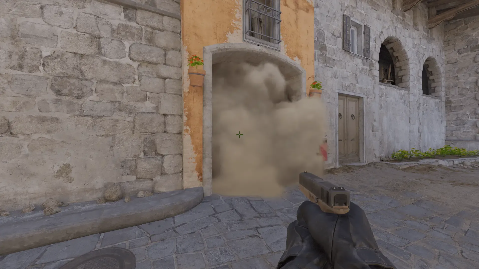 Смок с секонда в арку